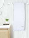 Cool Touch Cotton White Bath Towel (2 PCs Pack)