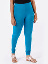 Churidar Fit Spandex Stretchable Leggings Petrol L30
