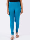 Churidar Fit Spandex Stretchable Leggings Petrol L30