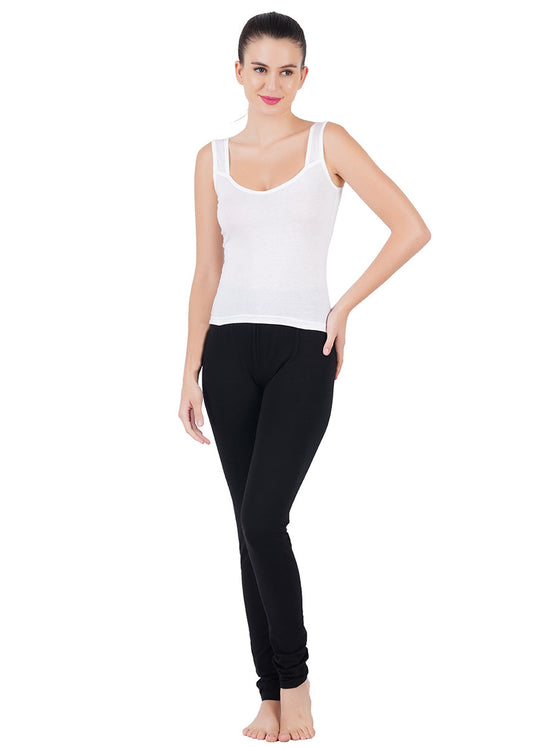 Cotton Feather Knitted Extra Comfort Camisole Gracey White (2Pcs Pack)