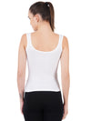 Cotton Feather Knitted Extra Comfort Camisole Gracey White (2Pcs Pack)