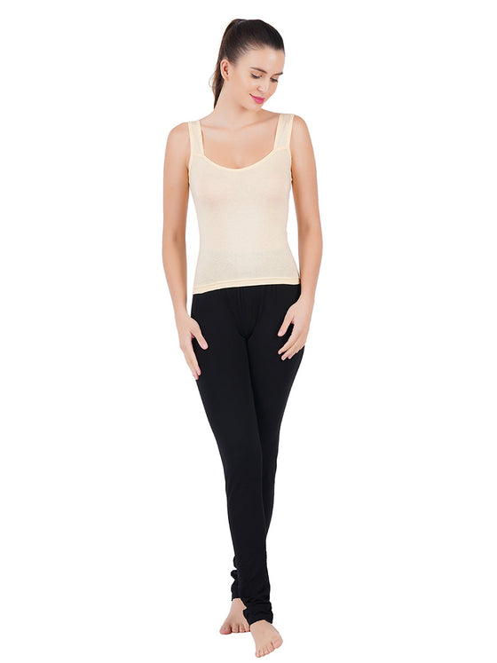 Cotton Feather Knitted Extra Comfort Camisole Gracey Skin (2Pcs Pack)