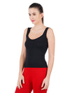 Cotton Feather Knitted Extra Comfort Camisole Gracey Black (2PCs Pack)