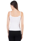 Cotton Stylish Neck Elastic Binding Camisole Cheers White (2PCs Pack)