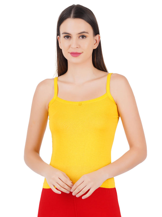 Cotton Stylish Neck Elastic Binding Camisole Cheers Colour (2PCs Pack)