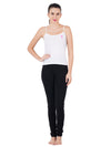 Combed Cotton with Elastic Binding Camisole Amoka White (2PCs Pack)