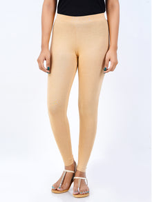  Ankle Fit Spandex Stretchable Leggings Deep Skin