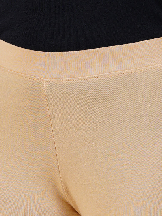 Ankle Fit Spandex Stretchable Leggings Deep Skin