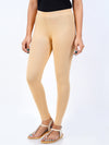 Ankle Fit Spandex Stretchable Leggings Deep Skin
