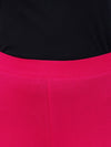 Churidar Fit Spandex Stretchable Leggings Dark Pink
