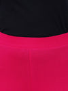 Womens Churidar Leggings Plus Size Dark Pink