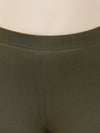 Churidar Fit Spandex Stretchable Leggings J Green