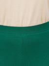 Churidar Fit Spandex Stretchable Leggings D.Green